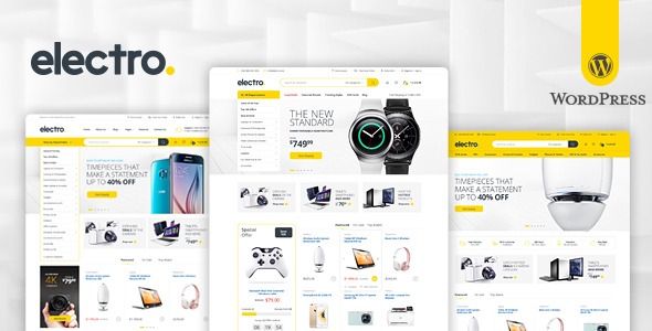 Download Electro WooCommerce Theme Free for Electronics