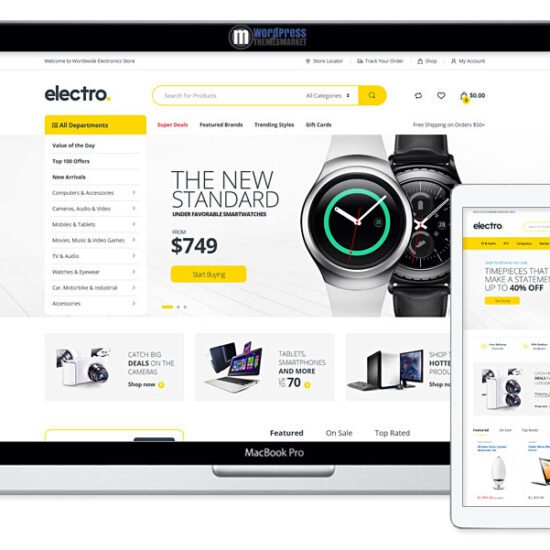 Download Electro WooCommerce Theme Free for Electronics