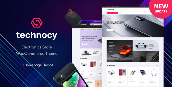 Technocy Electronics Store WooCommerce Theme Free