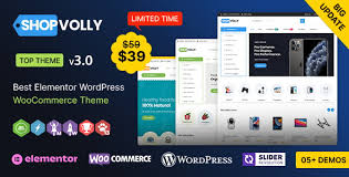 ShopVolly Multipurpose Elementor WooCommerce Theme