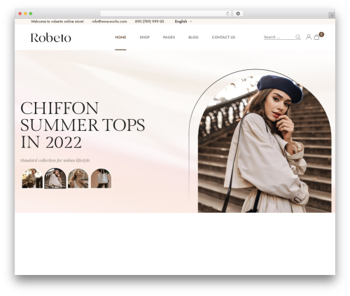 Robeto Multipurpose WooCommerce Theme Free Download